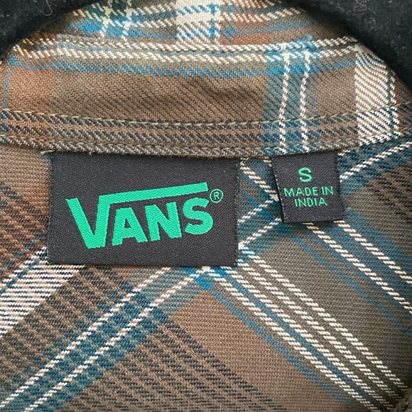 Vans Long Sleeve Plaid Button Shirt - Picture 3 of 8